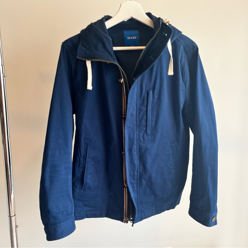 Beams Blue Jacket Size M (Fits like a Small)